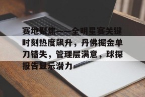 登录入口-赛地聚焦——全明星赛关键时刻热度飙升，丹佛掘金单刀错失，管理层满意，球探报告显示潜力的简单介绍